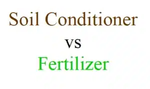 soil conditioner vs fertilizer